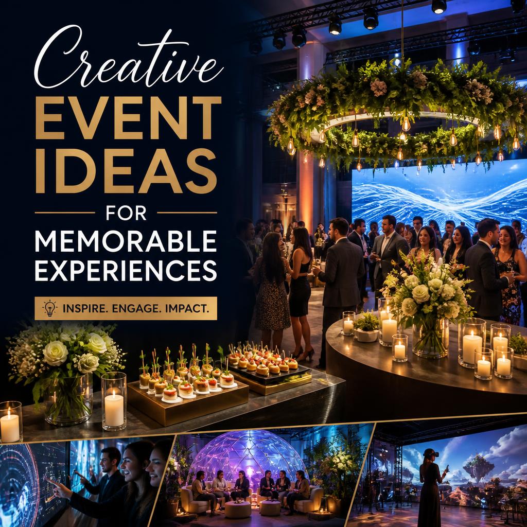 Creative Event Ideas for Memorable Experiences That Inspire