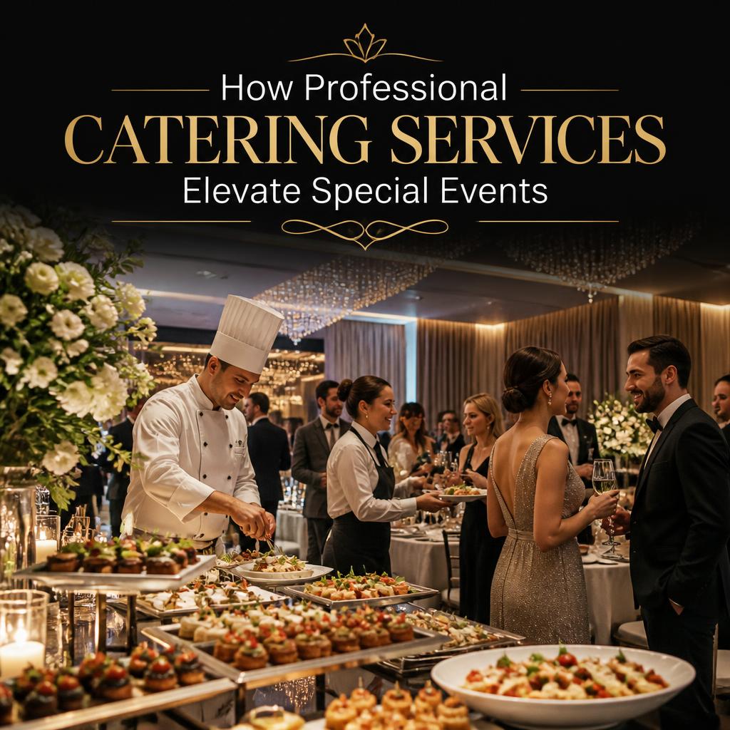 How Professional Catering Services Elevate Special Events with Exceptional Experiences