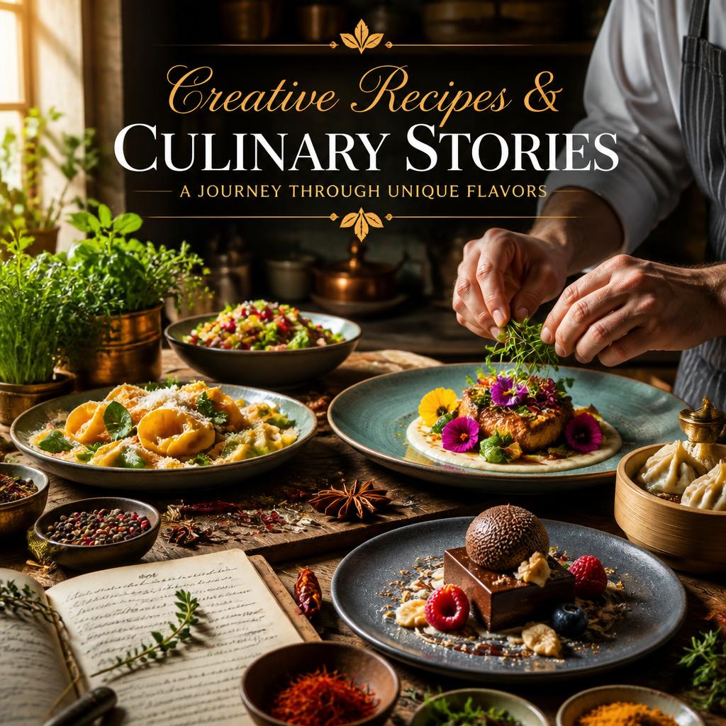 Creative Recipes and Culinary Stories: A Journey Through Unique Flavors
