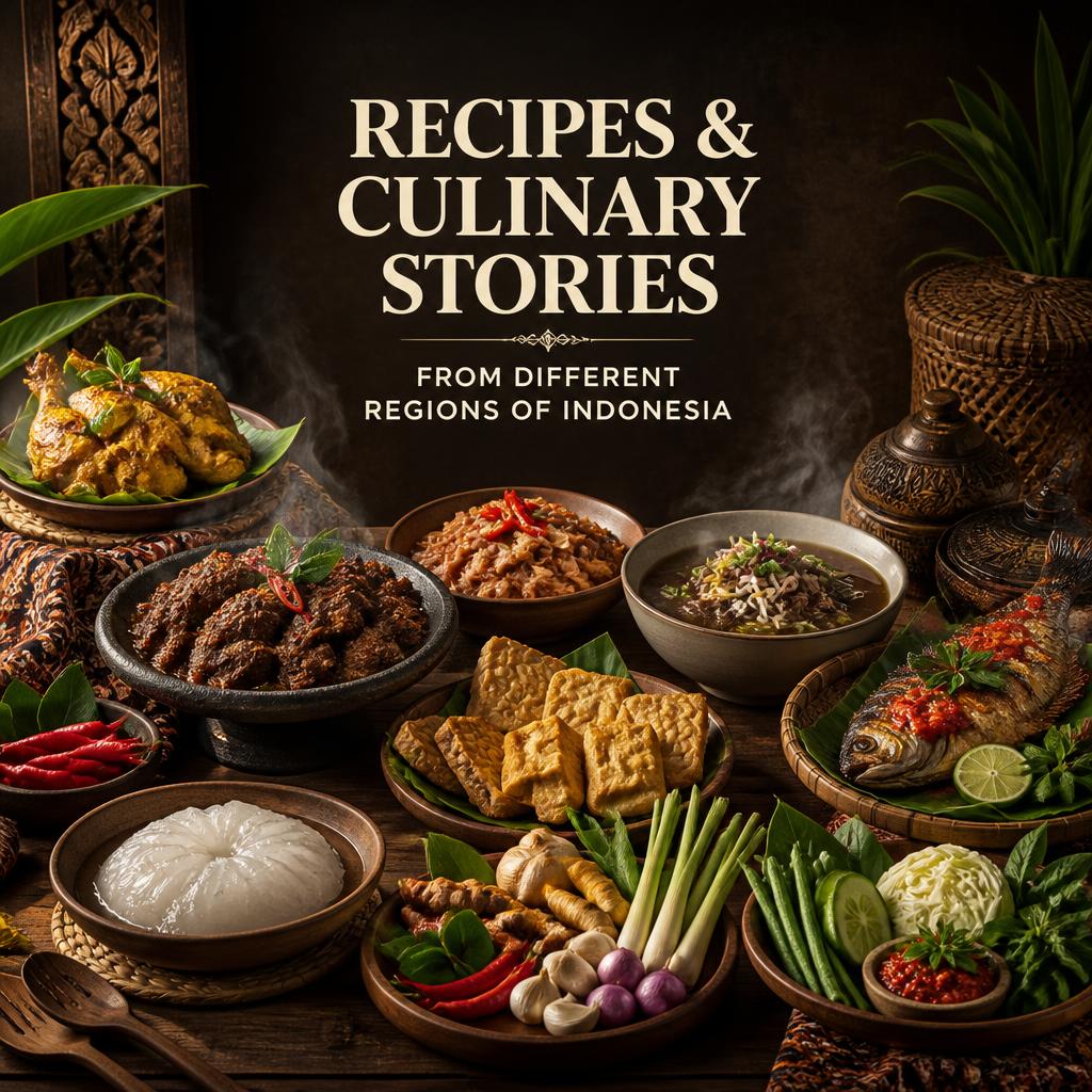 Recipes & Culinary Stories from Different Regions of Indonesia